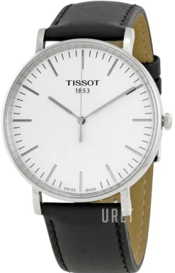 T-Classic Vit/Läder Ø42 mm