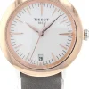 T-Gold Antikvit/Läder Ø33 mm