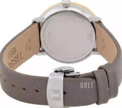 T-Gold Brun/Läder Ø33 mm