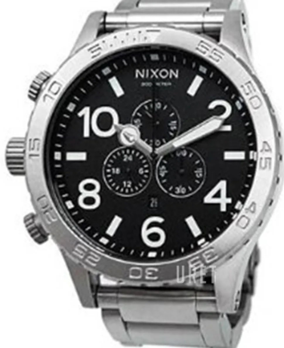 The 51-30 Chrono Svart/Stål Ø51 mm