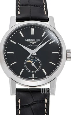 The 1832 Svart/Läder Ø40 mm