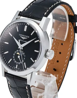 The 1832 Svart/Läder Ø40 mm