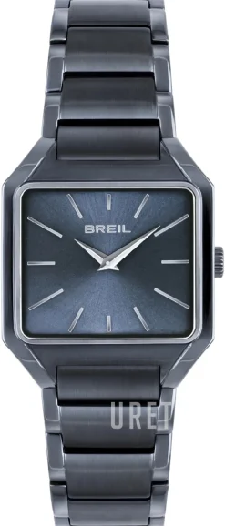 The B Blå/Stål 32x33 mm