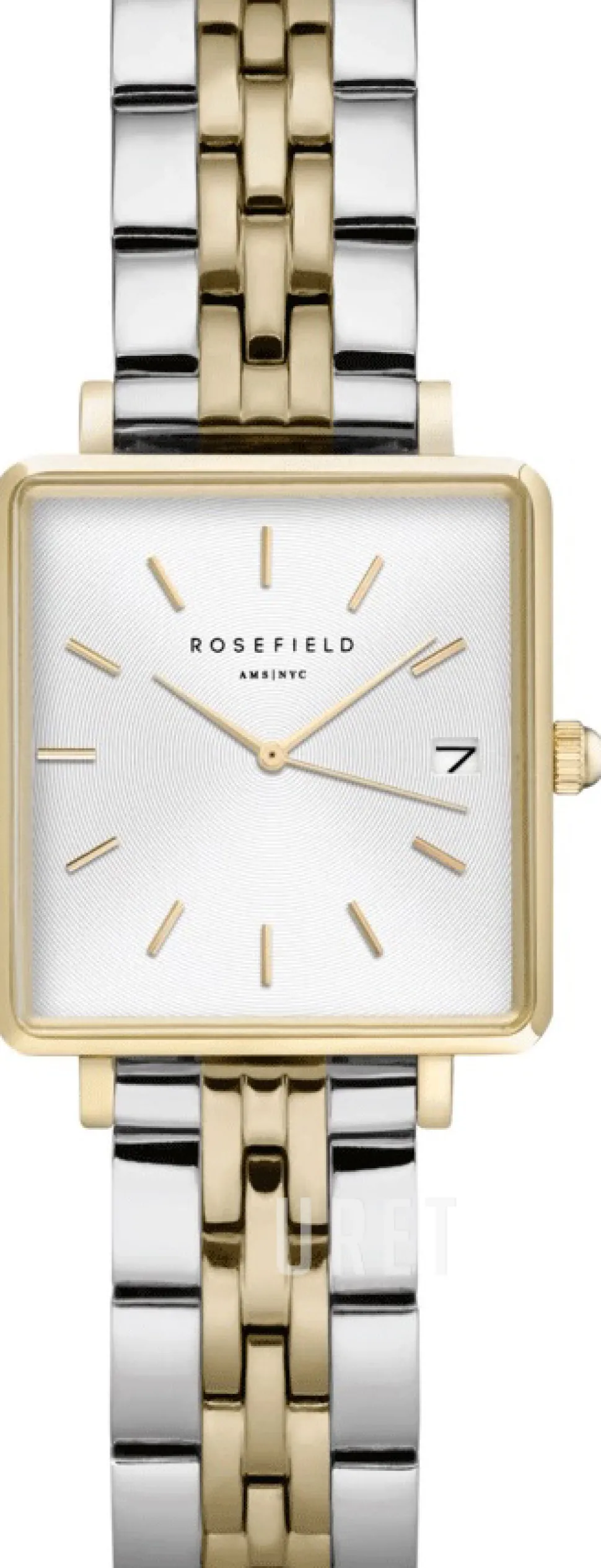 The Boxy Silverfärgad/Gulguldtonat stål