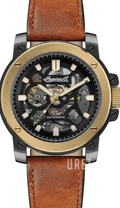 The Freestyle Svart/Läder Ø46 mm