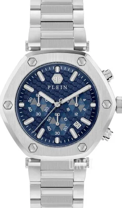 The Hexagon Blå/Stål Ø42 mm