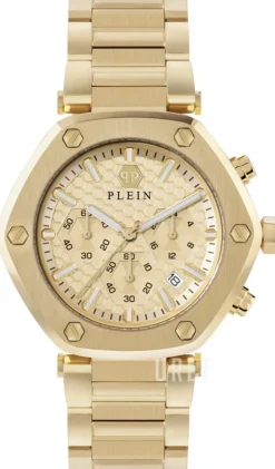 The Hexagon Guld/Gulguldtonat stål Ø42 mm