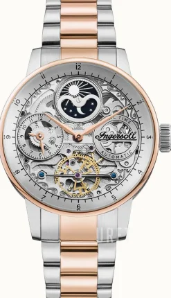 The Jazz Silverfärgad/Roséguldstonat stål Ø42 mm