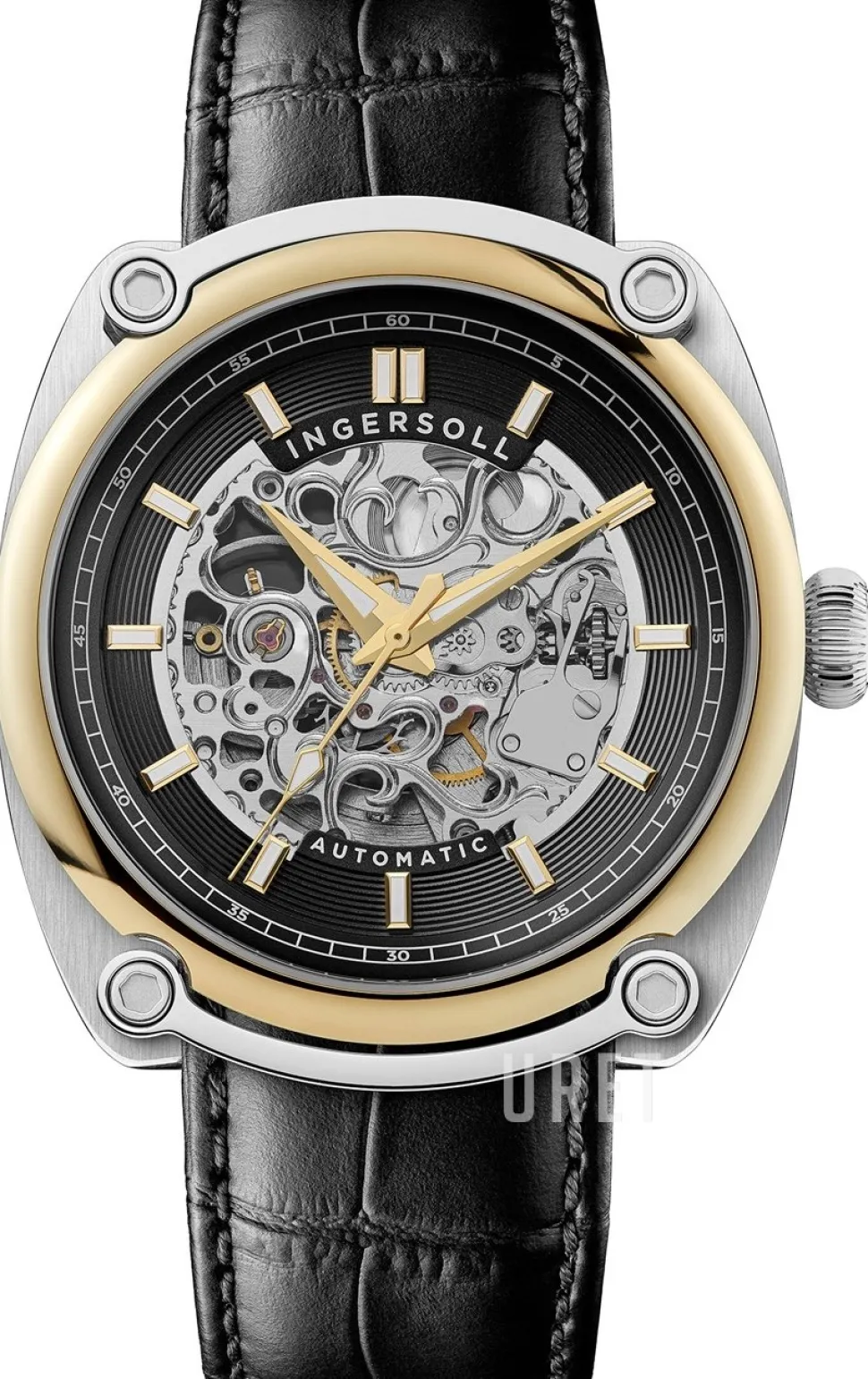 The Michigan Svart/Läder Ø45 mm