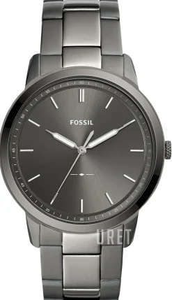 The Minimalist Grå/Stål Ø44 mm