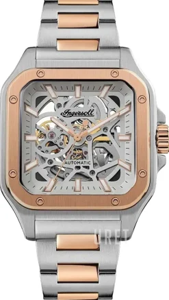 The Ollie Silverfärgad/Roséguldstonat stål Ø42 mm