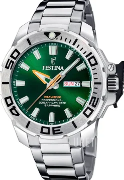 The Original Diver Grön/Stål Ø46.3 mm