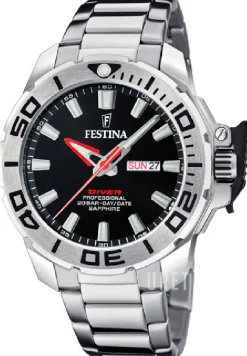 The Original Diver Svart/Stål Ø46.3 mm