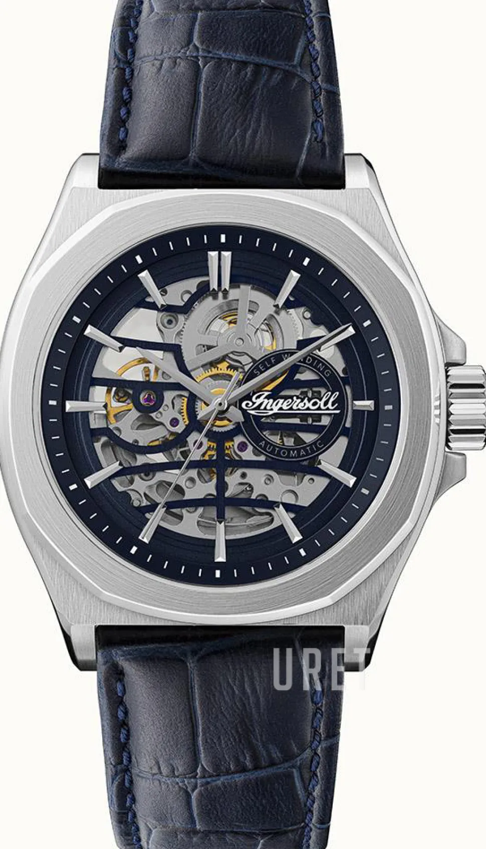 The Orville Blå/Läder Ø46 mm