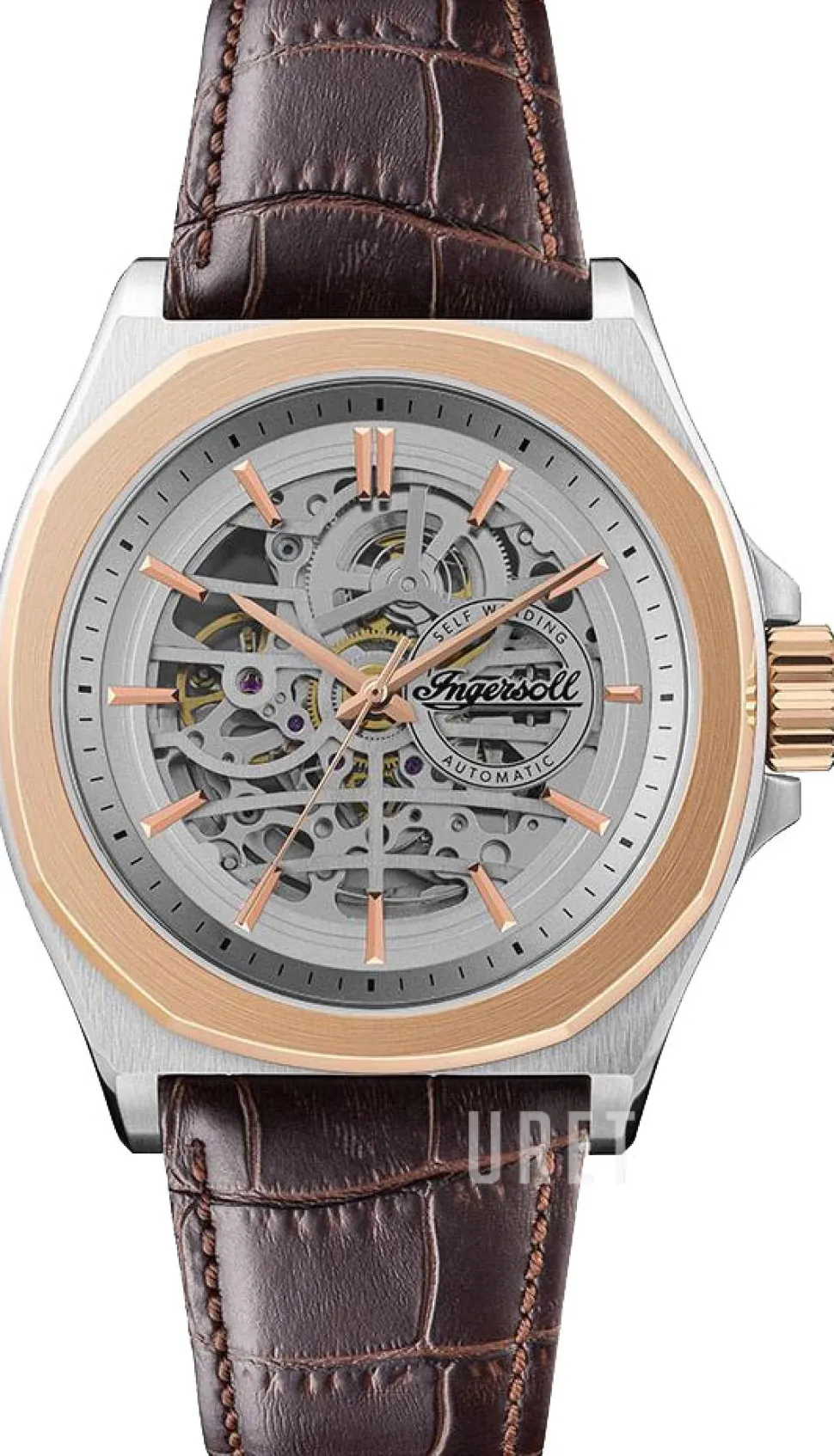 The Orville Silverfärgad/Läder Ø46 mm