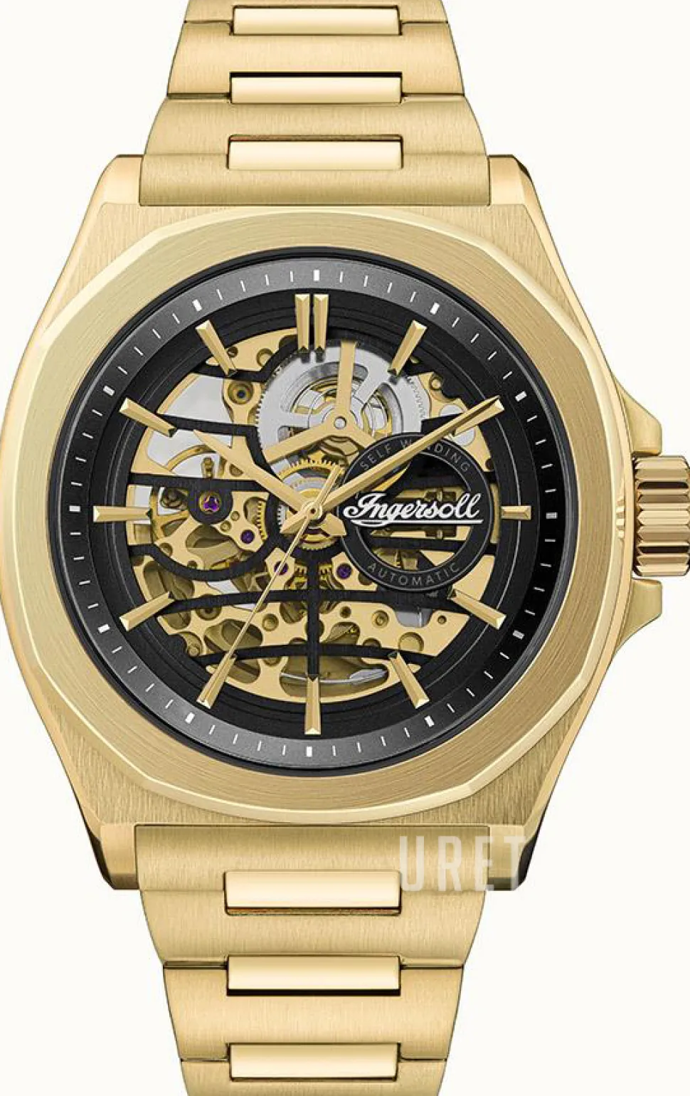 The Orville Svart/Gulguldtonat stål Ø46 mm