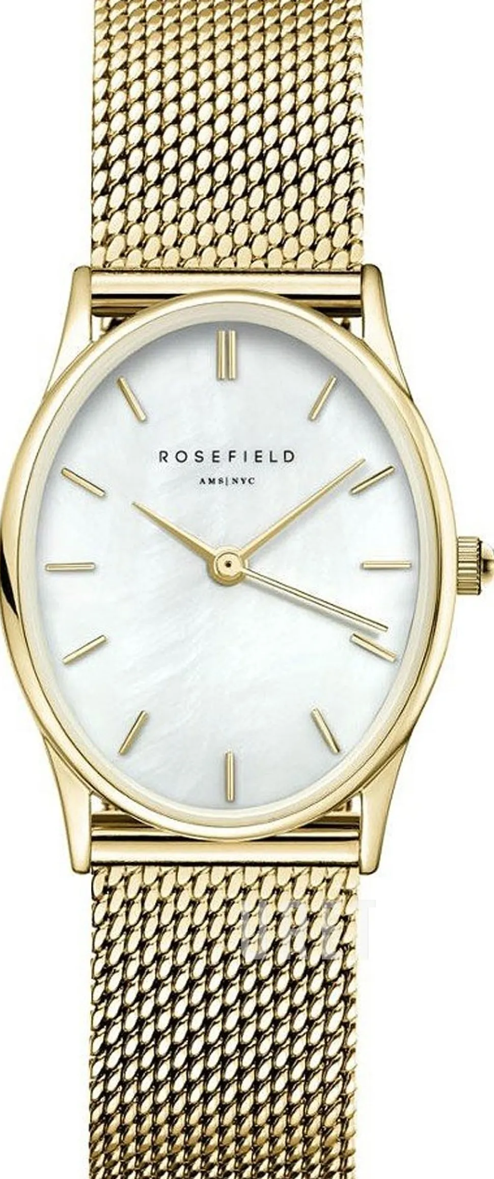 The Oval Vit/Gulguldtonat stål Ø24 mm