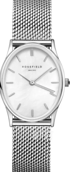 The Oval Vit/Stål Ø24 mm