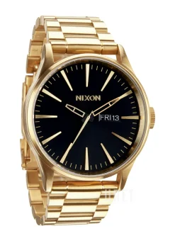 The Sentry SS Svart/Gulguldtonat stål Ø42 mm