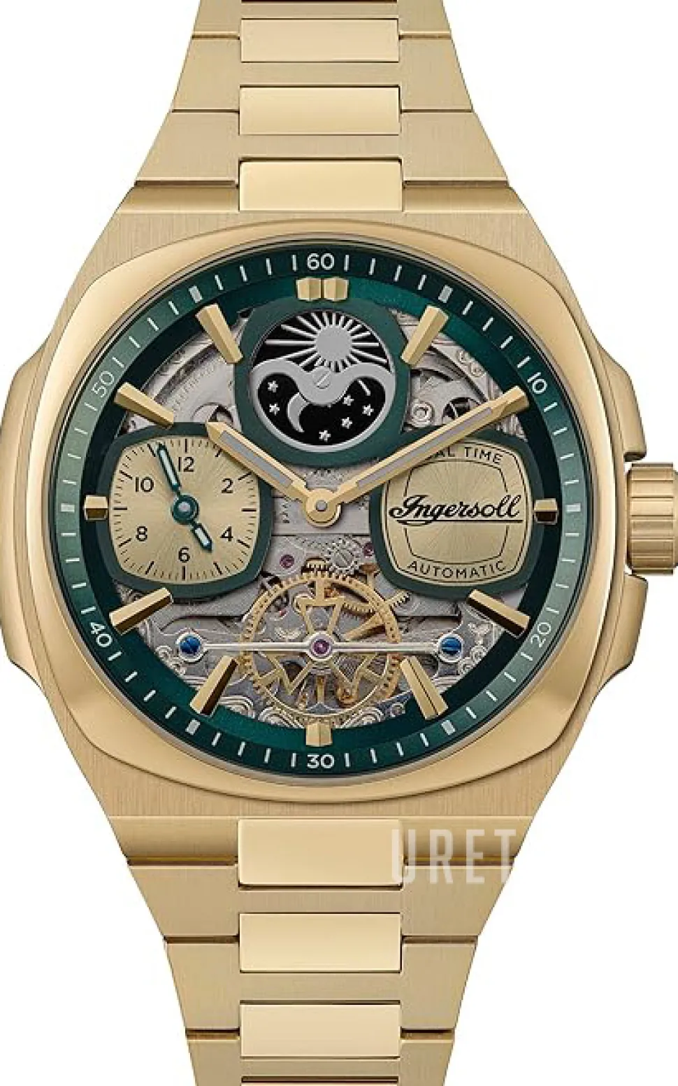 The Spirit Grön/Gulguldtonat stål