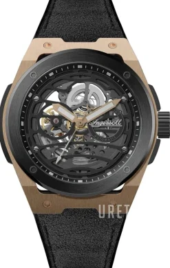 The Springfield Svart/Läder Ø47 mm