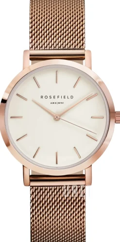 The Tribeca Vit/Roséguldstonat stål Ø33 mm