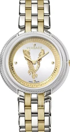 Thea Silverfärgad/Gulguldtonat stål Ø38 mm