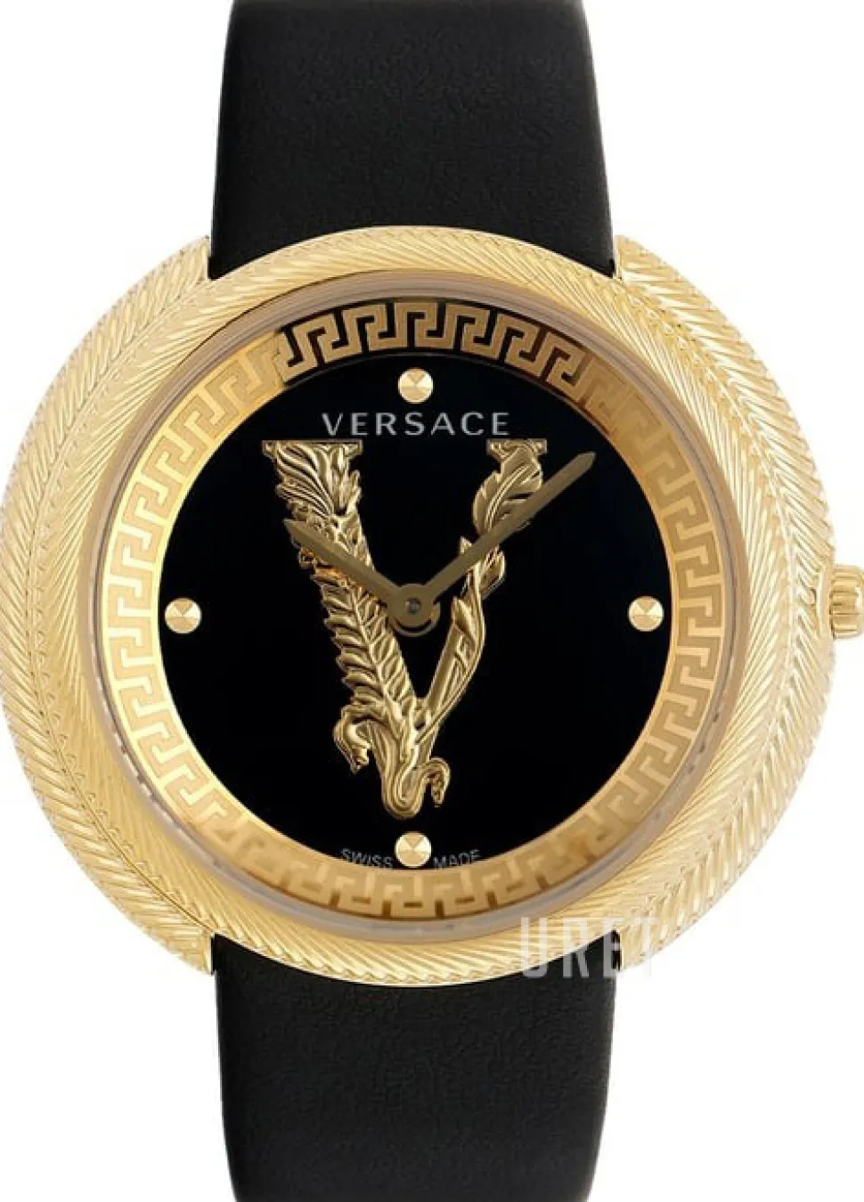 Thea Svart/Läder Ø38 mm