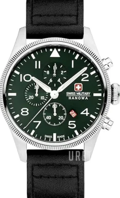 Thunderbolt Grön/Läder Ø43 mm