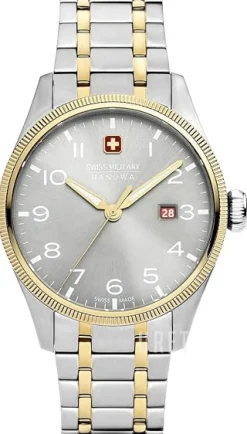 Thunderbolt Silverfärgad/Gulguldtonat stål Ø43 mm