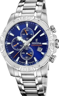 Timeless Blå/Stål Ø45 mm