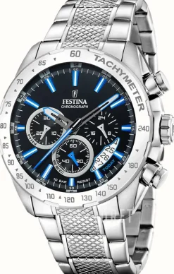 Timeless Svart/Stål Ø44.5 mm