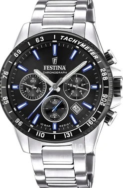 Timeless Svart/Stål Ø45 mm