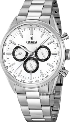 Timeless Vit/Stål Ø43.5 mm