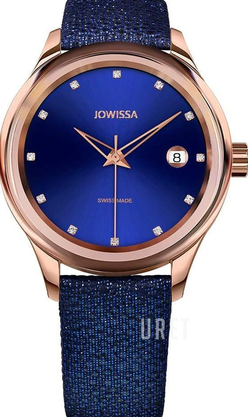 Tiro Blå/Läder Ø38 mm