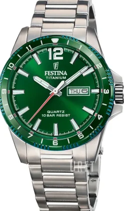 Titanium Grön/Titan Ø43 mm