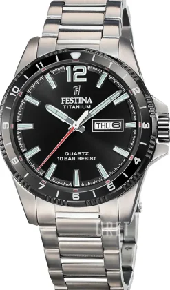 Titanium Svart/Titan Ø43 mm