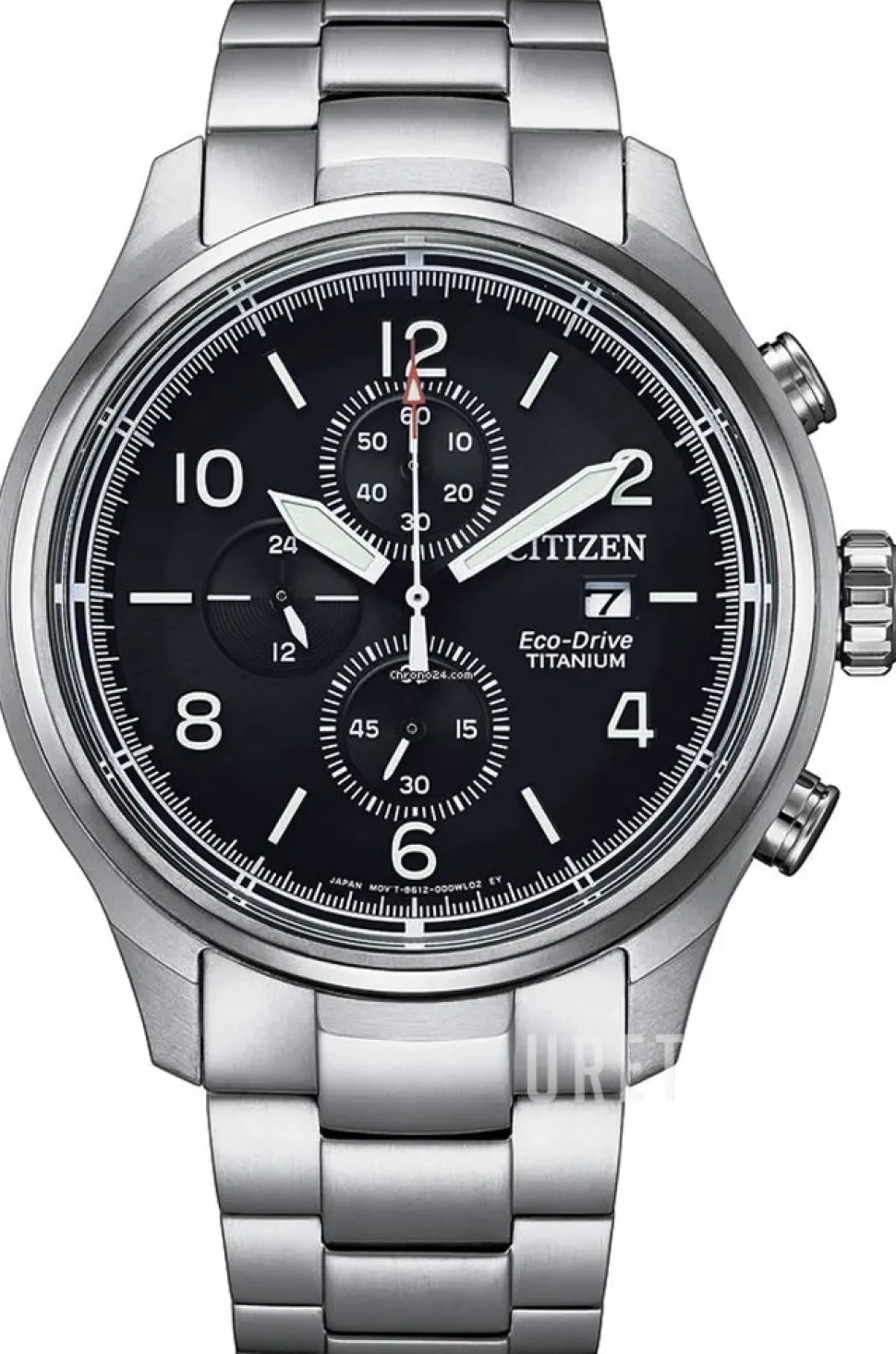 Titanium Svart/Titan Ø44 mm