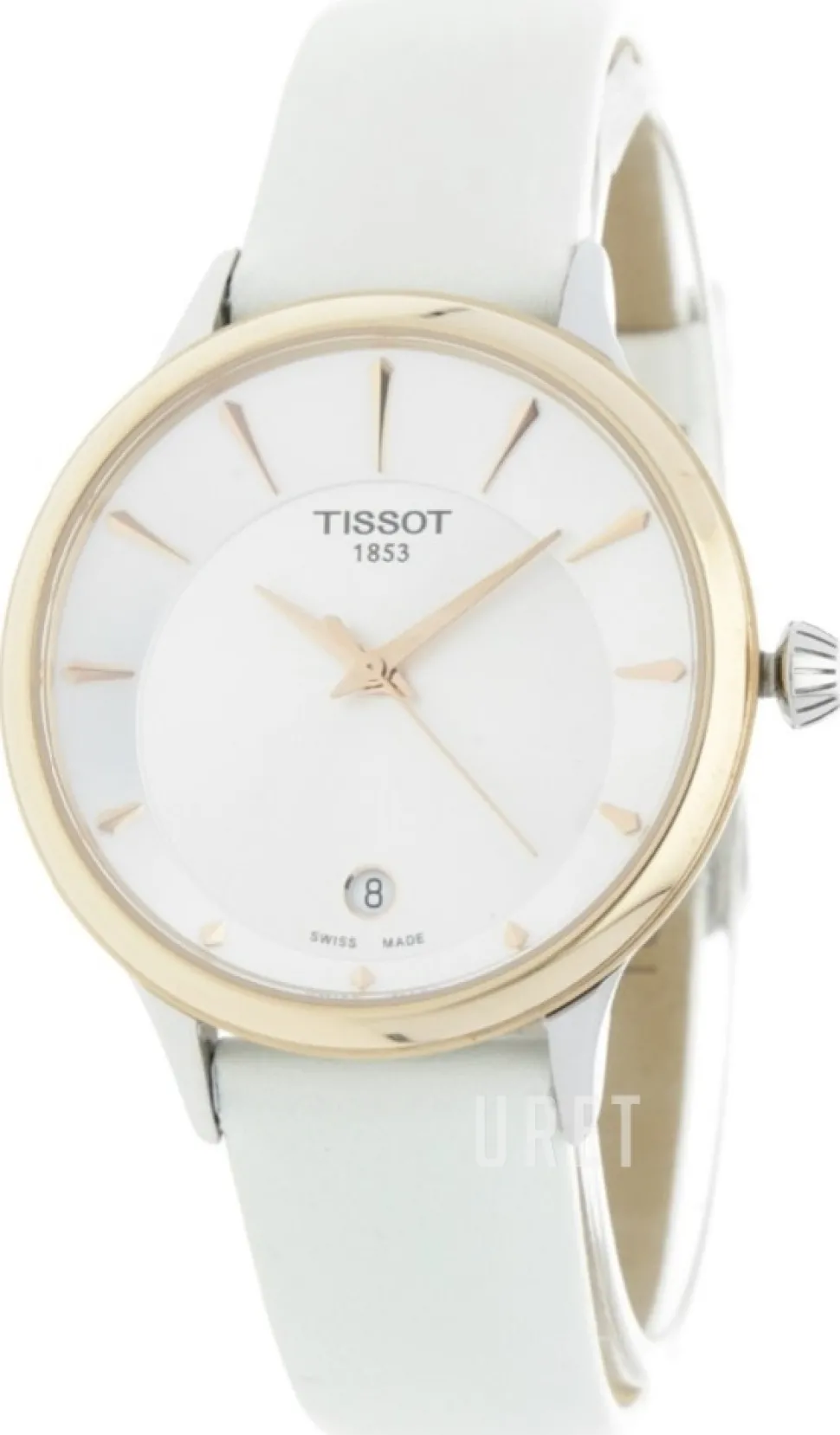 T-Lady Silverfärgad/Läder Ø33.17 mm