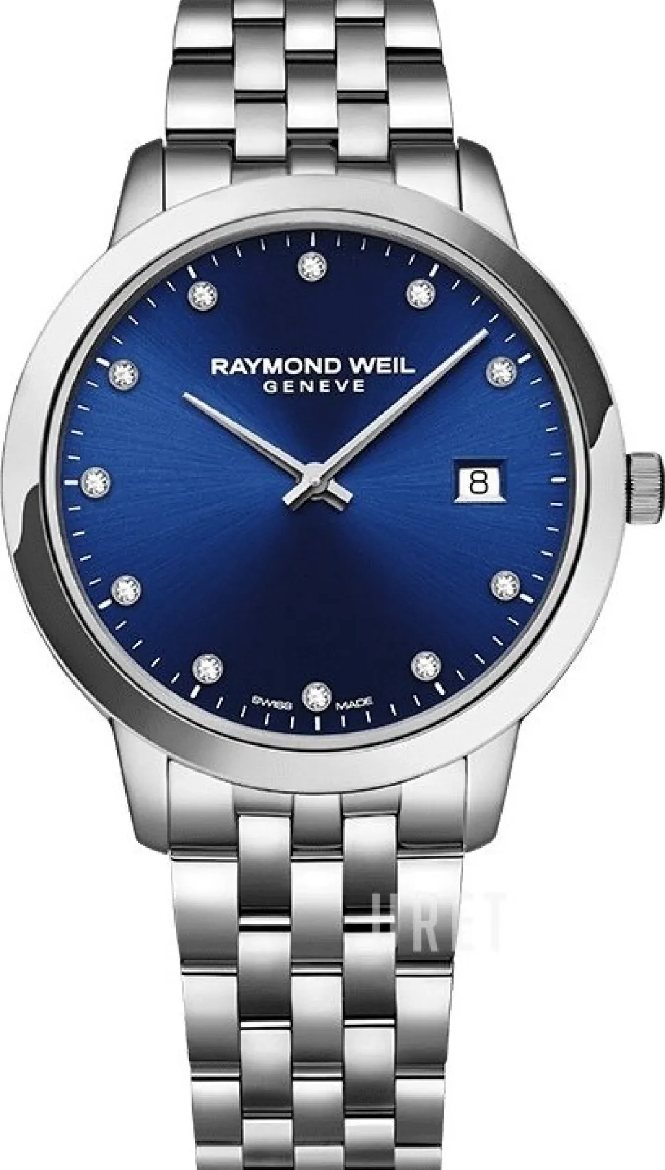 Toccata Blå/Stål Ø34 mm