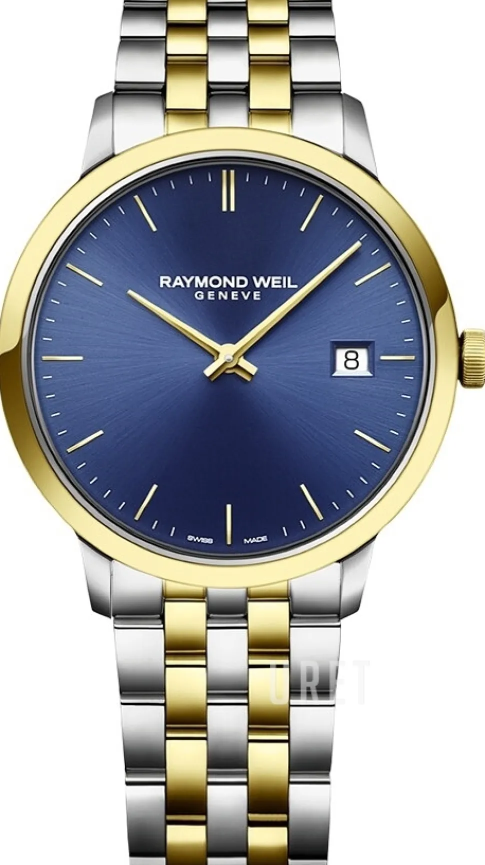 Toccata Blå/Stål Ø39 mm