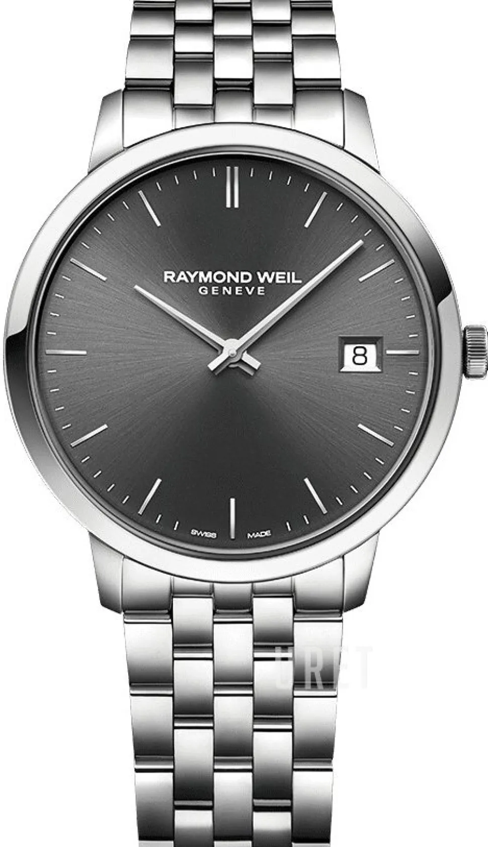 Toccata Grå/Stål Ø42 mm