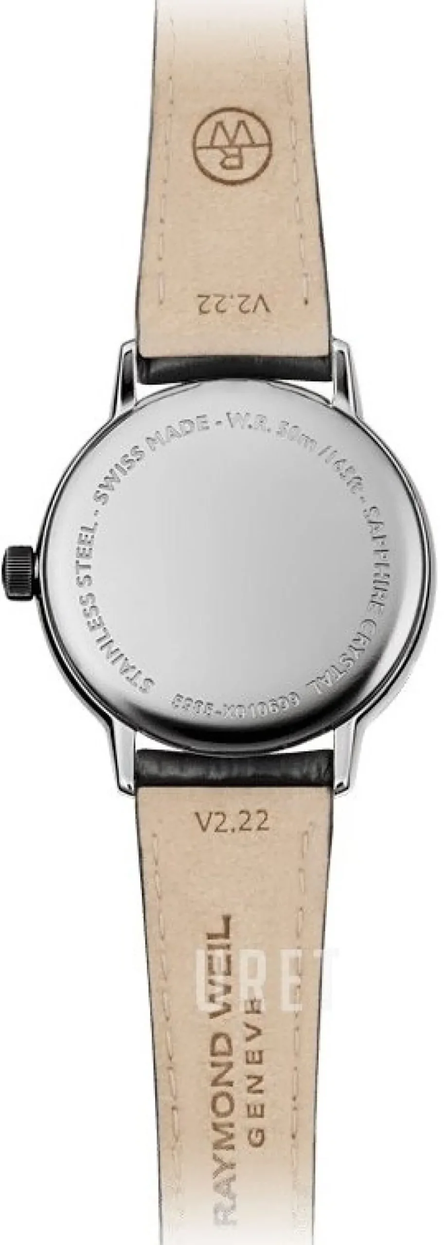 Toccata Silverfärgad/Läder Ø29 mm