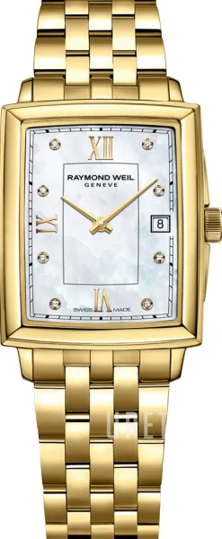 Toccata Vit/Gulguldtonat stål