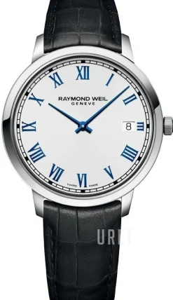 Toccata Vit/Läder Ø42 mm