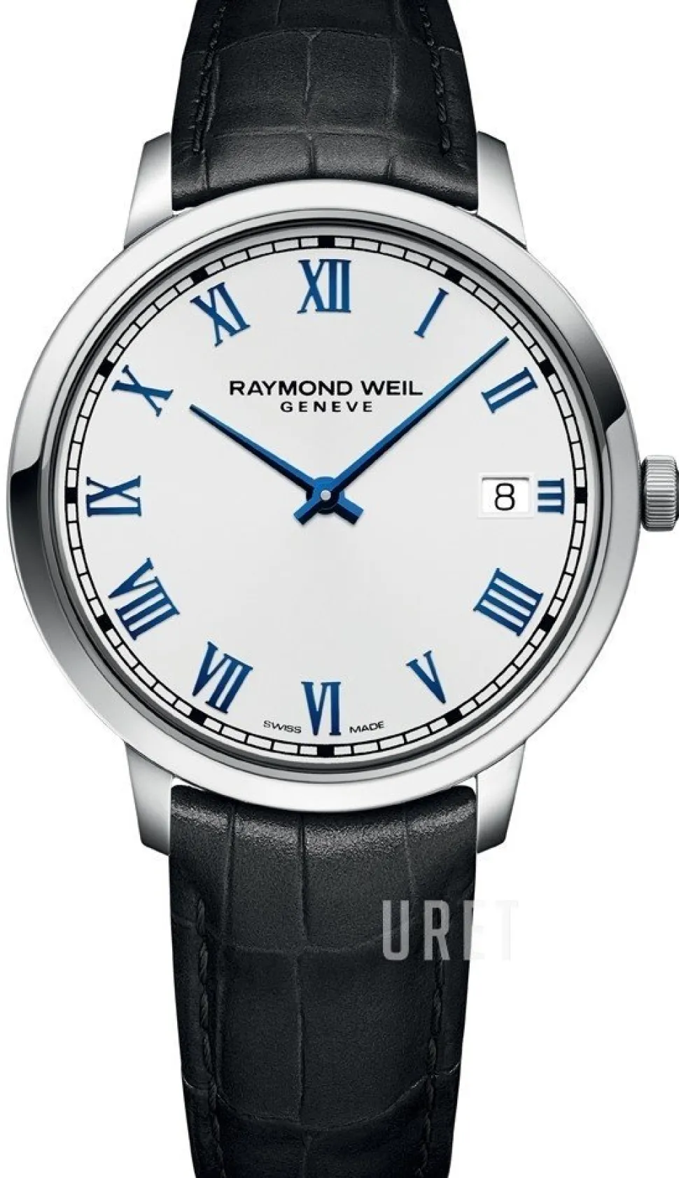 Toccata Vit/Läder Ø42 mm