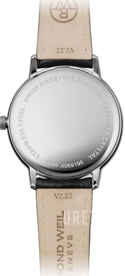 Toccata Vit/Läder Ø42 mm