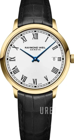 Toccata Vit/Läder Ø39 mm