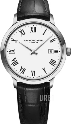 Toccata Vit/Läder Ø39 mm