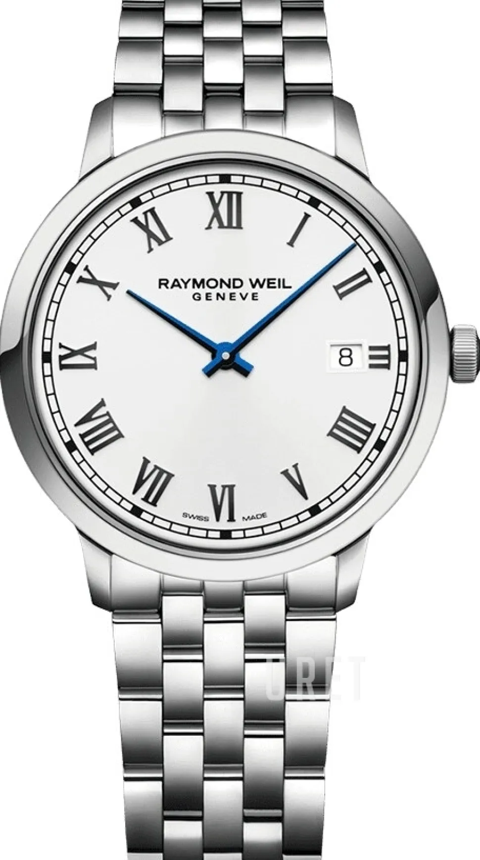 Toccata Vit/Stål Ø39 mm